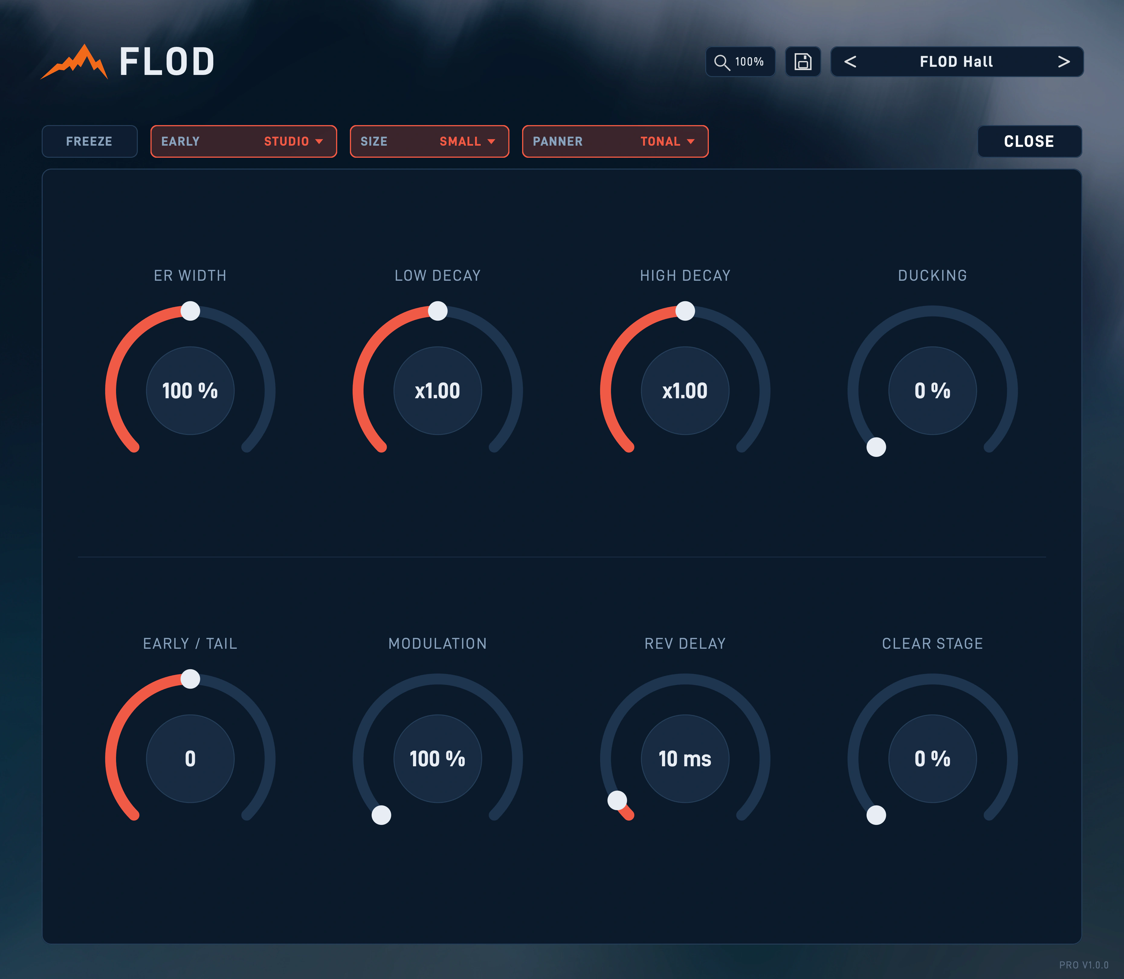 FLOD Advanced page
